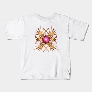 Bejeweled Wings of Gold Kids T-Shirt